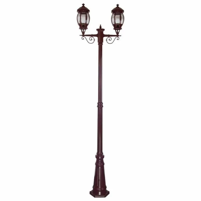 2 Head Post Light Vienna | Assorted Finish and Configuration