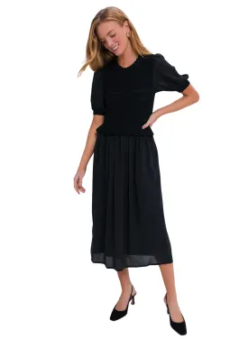 Banjanan Heather Crochet Mix Dress