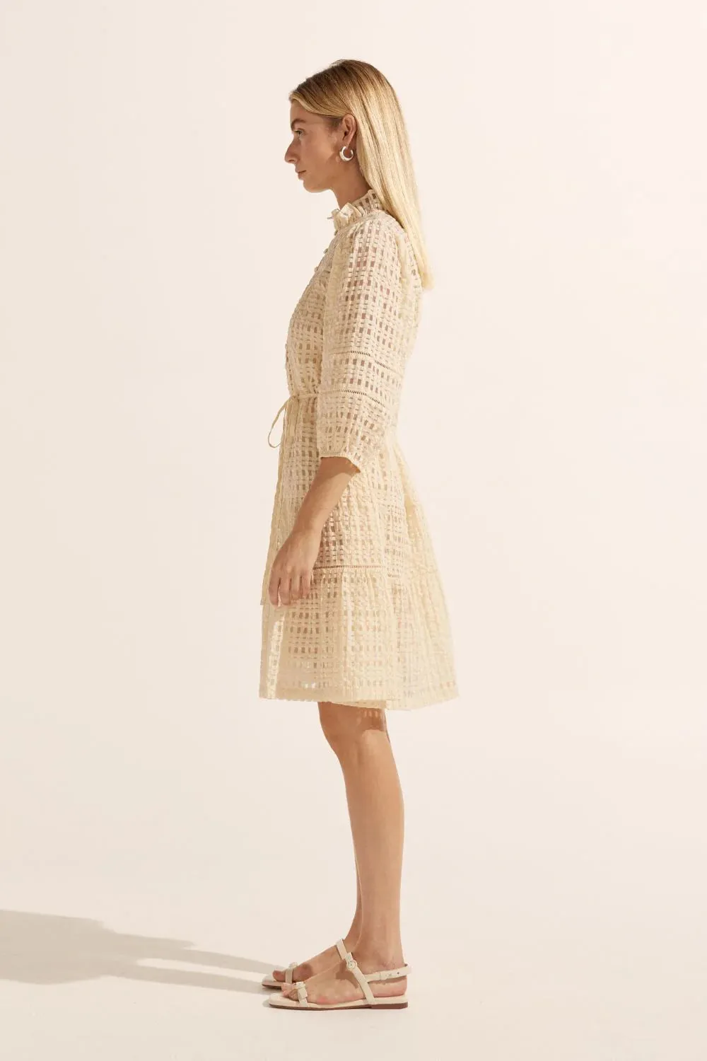 Beacon dress  -  Cream Window