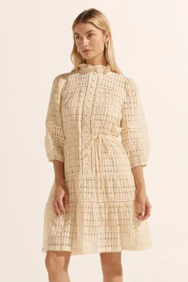 Beacon dress  -  Cream Window