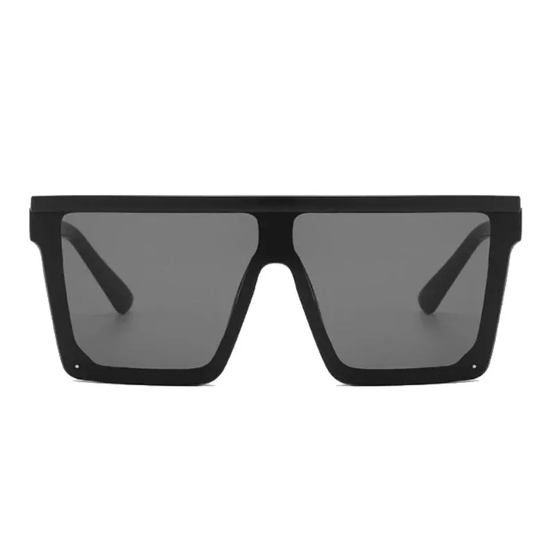Big oversized Frame square frame shield visors classy sunglasses