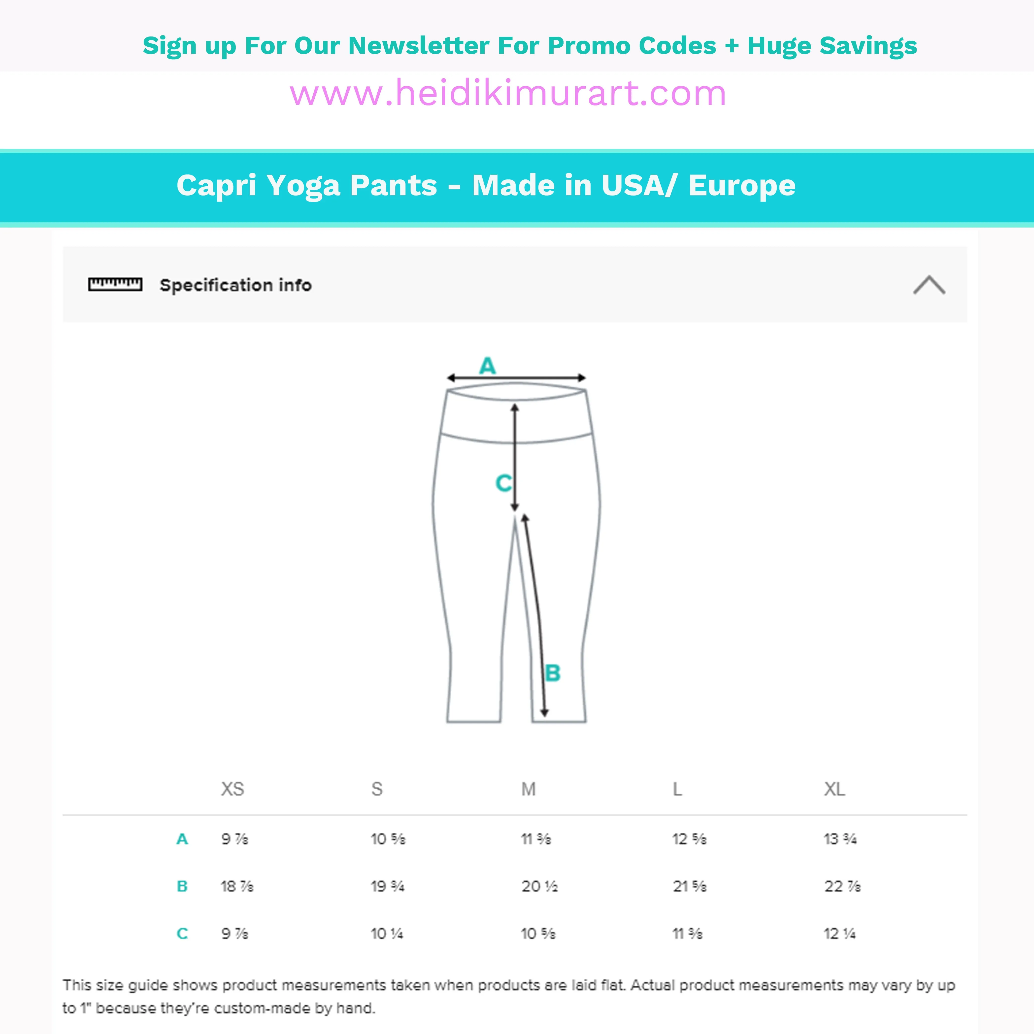 Blue Dots Capri Leggings, Teal Blue Polka Dots Women's Capris Tights-Made in USA/EU