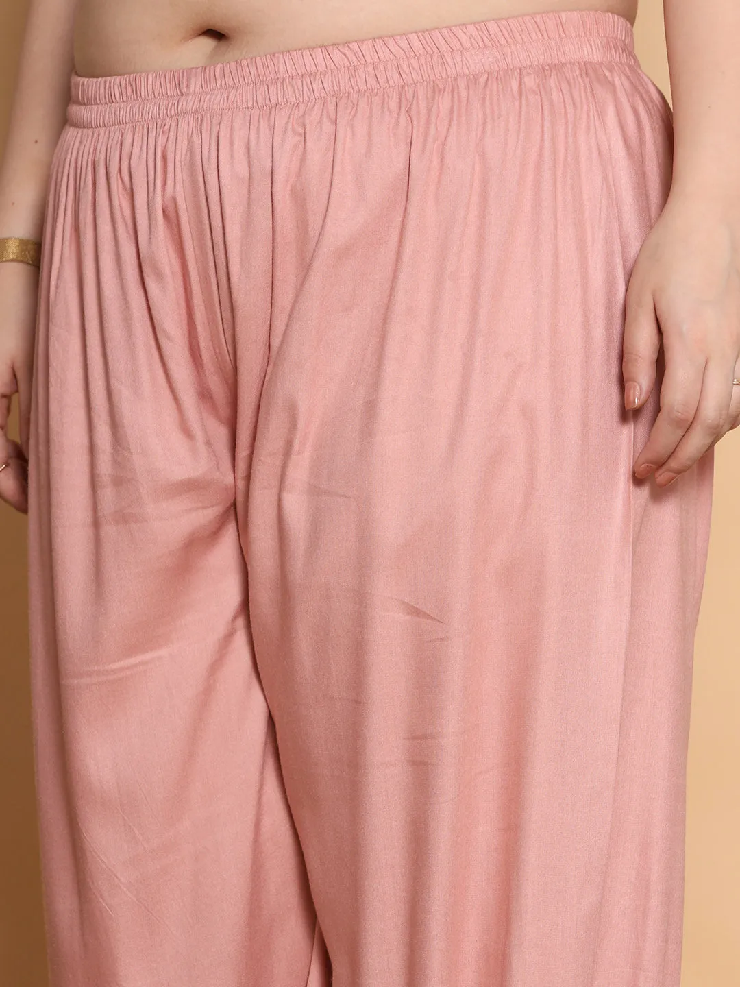 Blush Rayon Balloon Salwar