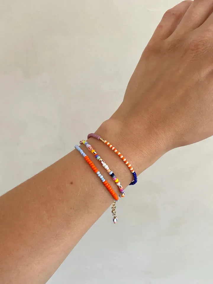 bracelet - MONDO - colorful beads
