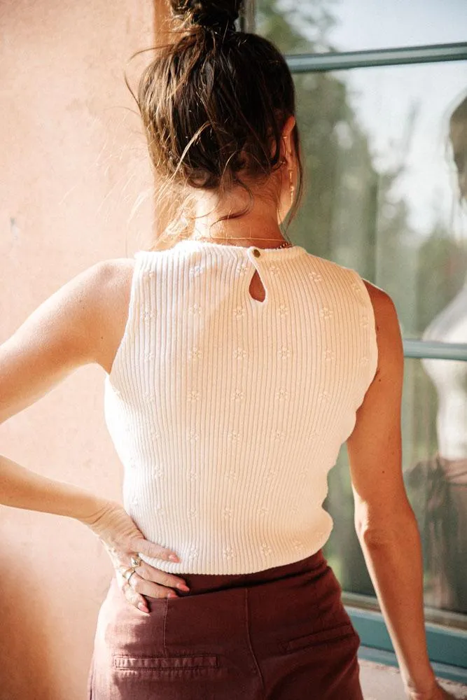 Cali Floral Knit Tank