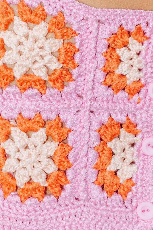 Callia Crochet Crop Top