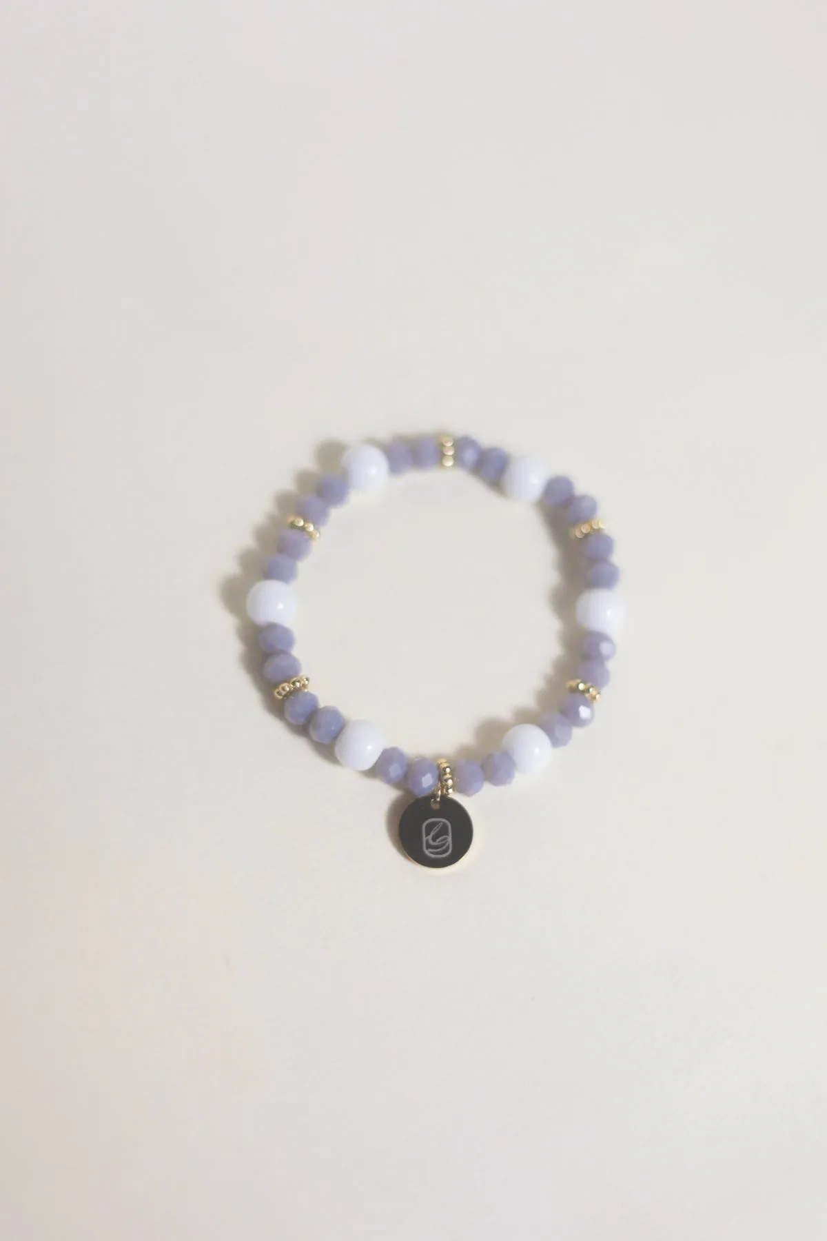 Candy crystal and ceramic bracelet