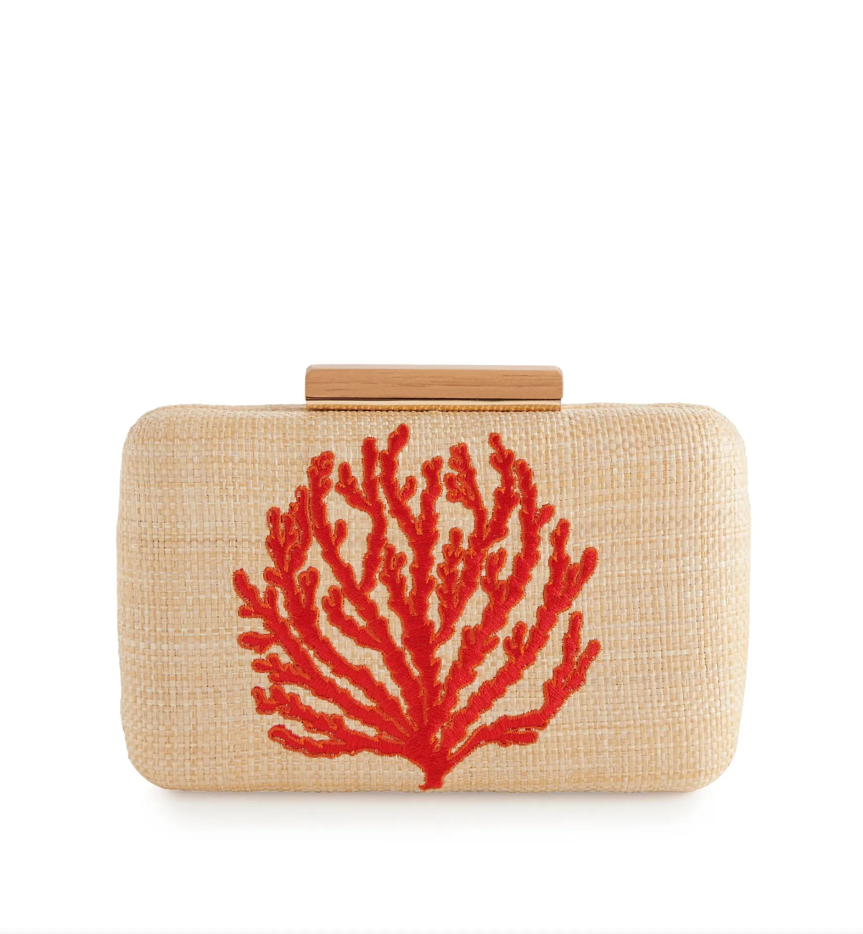 Coral Minaudiere Crossbody