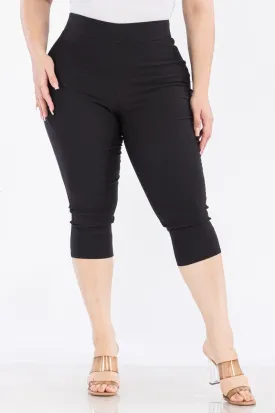 Curve Market Black Capri pant. Fall Clearance!