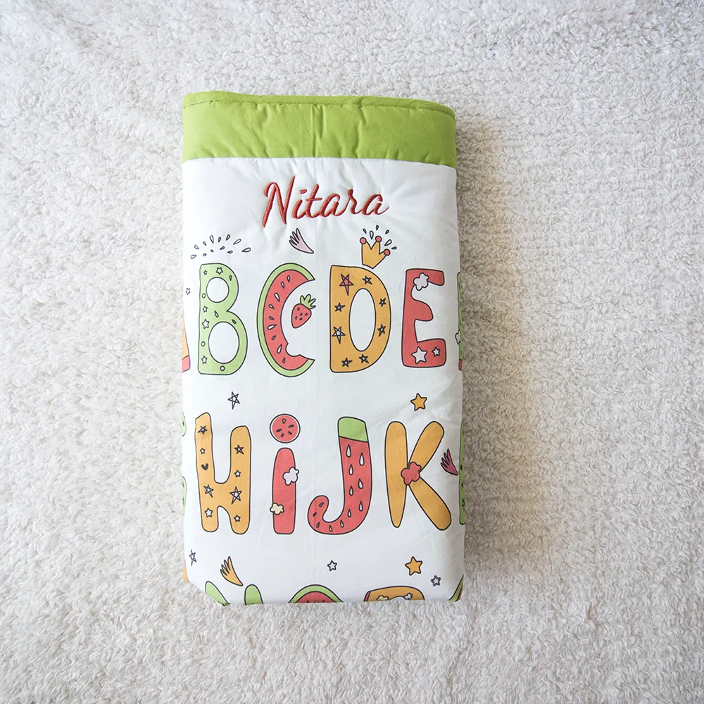Easy Peasy Abc - Reversible Comfort Quilt