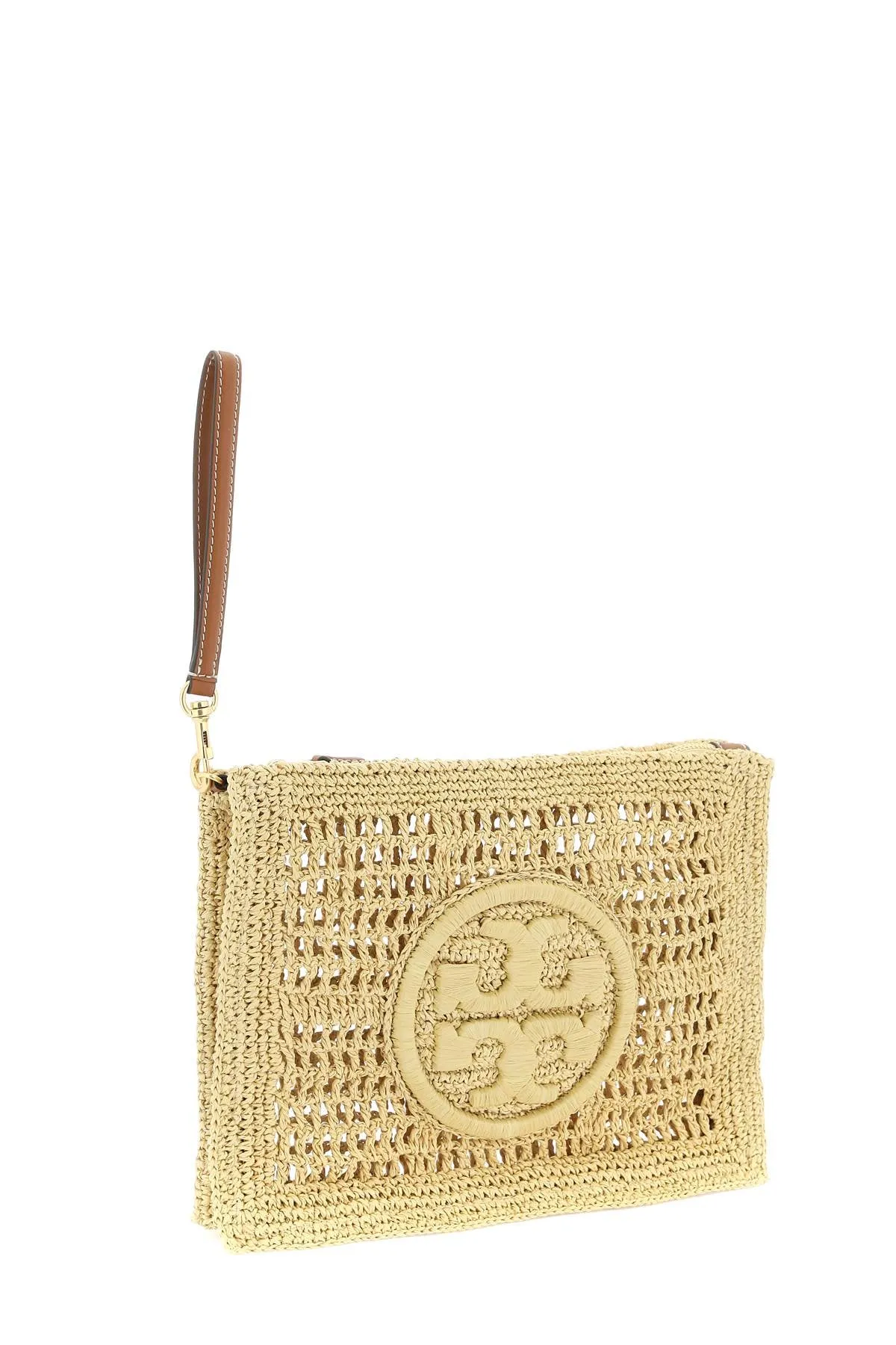 ella raffia pouch