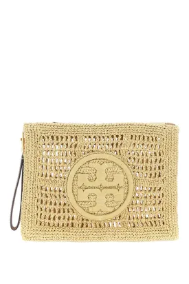 ella raffia pouch