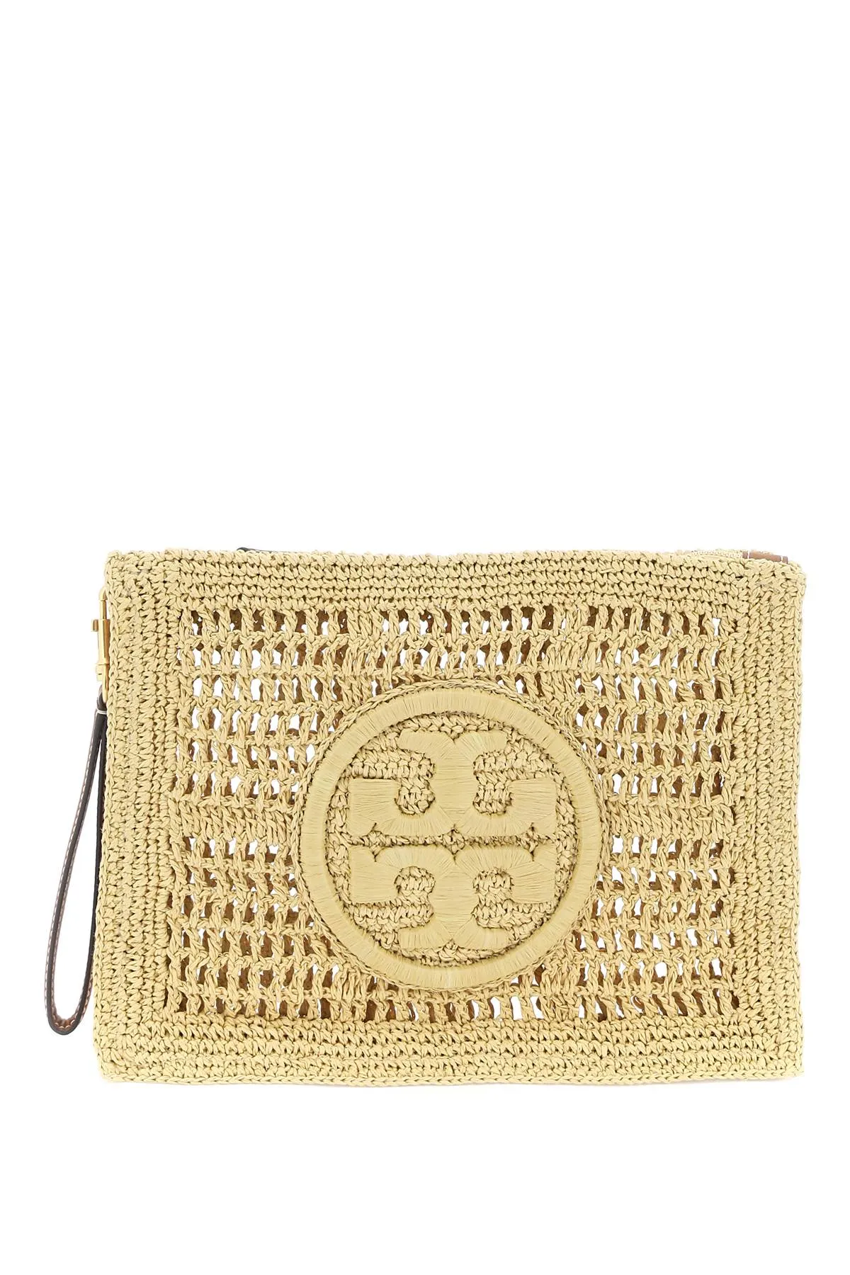 ella raffia pouch