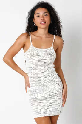 Fiji White Mini Dress