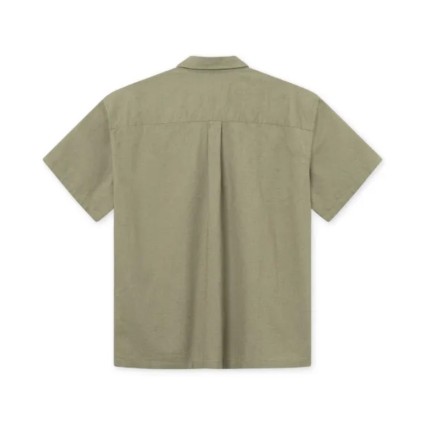 Forét Serene Linen SS Shirt (dusty olive)