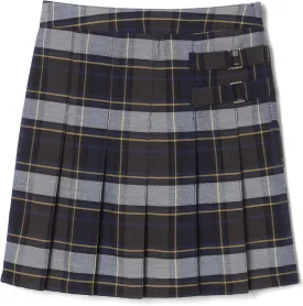 French Toast Girls' Adjustable Waist Pleated-Front Two-tab Scooter