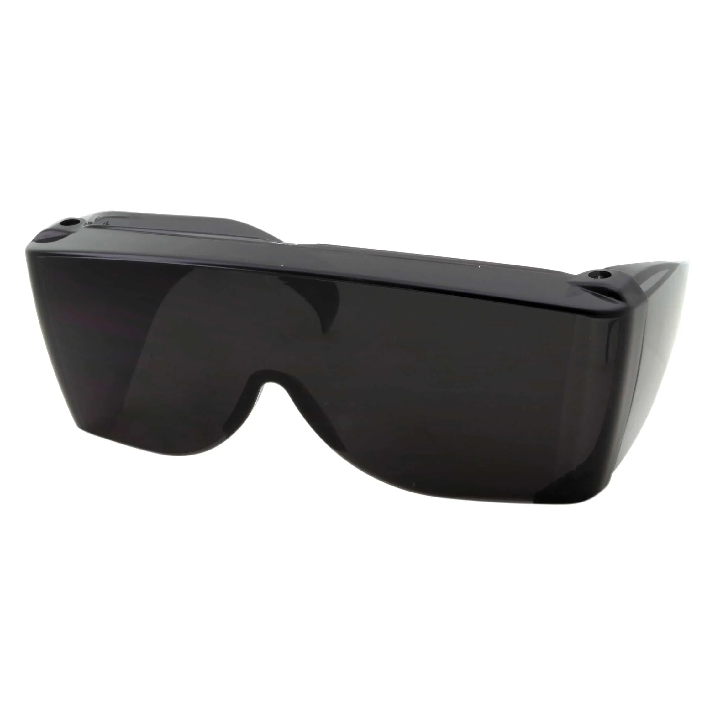 grinderPUNCH Cover-Ups Black Fit Over Sunglasses - Wrap Around Sunglasses - People Who Wear Prescription Glasses in the Sun