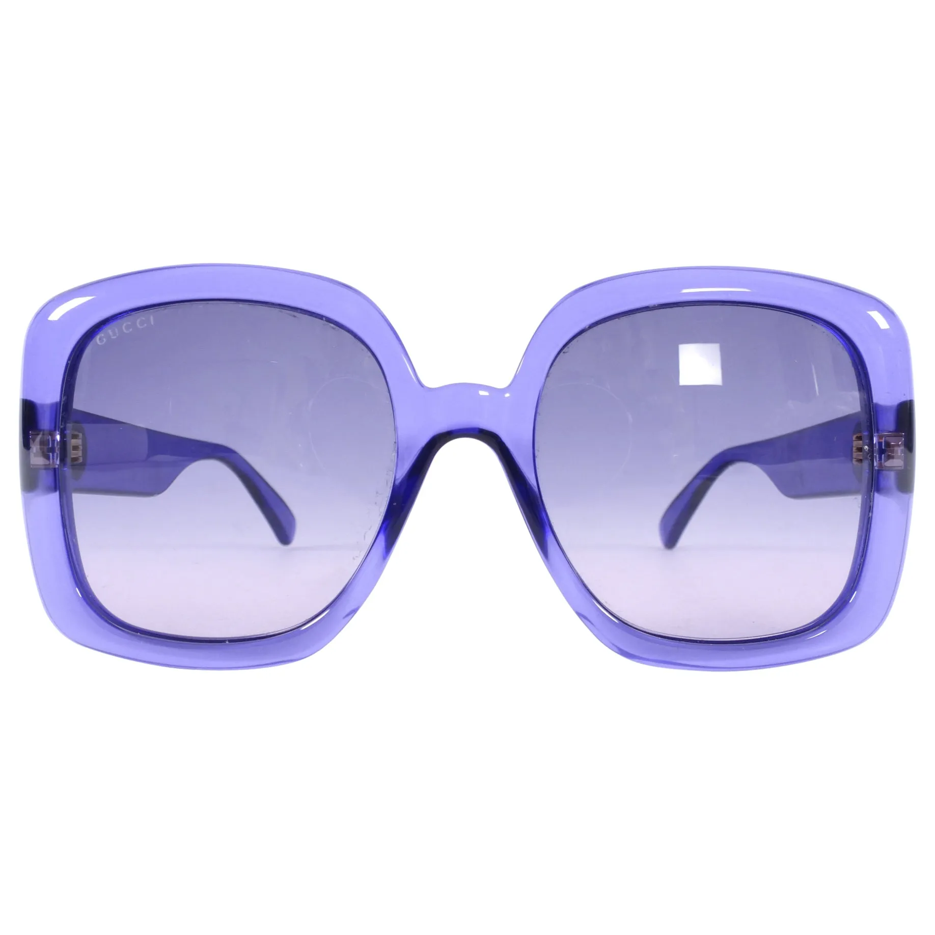 Gucci Purple Square Oversized Sunglasses GG0713S
