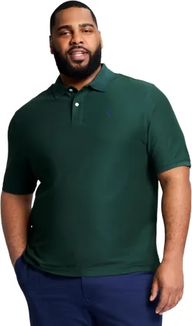 IZOD Men's Big and Tall Advantage Performance Short Sleeve Polo Shirt