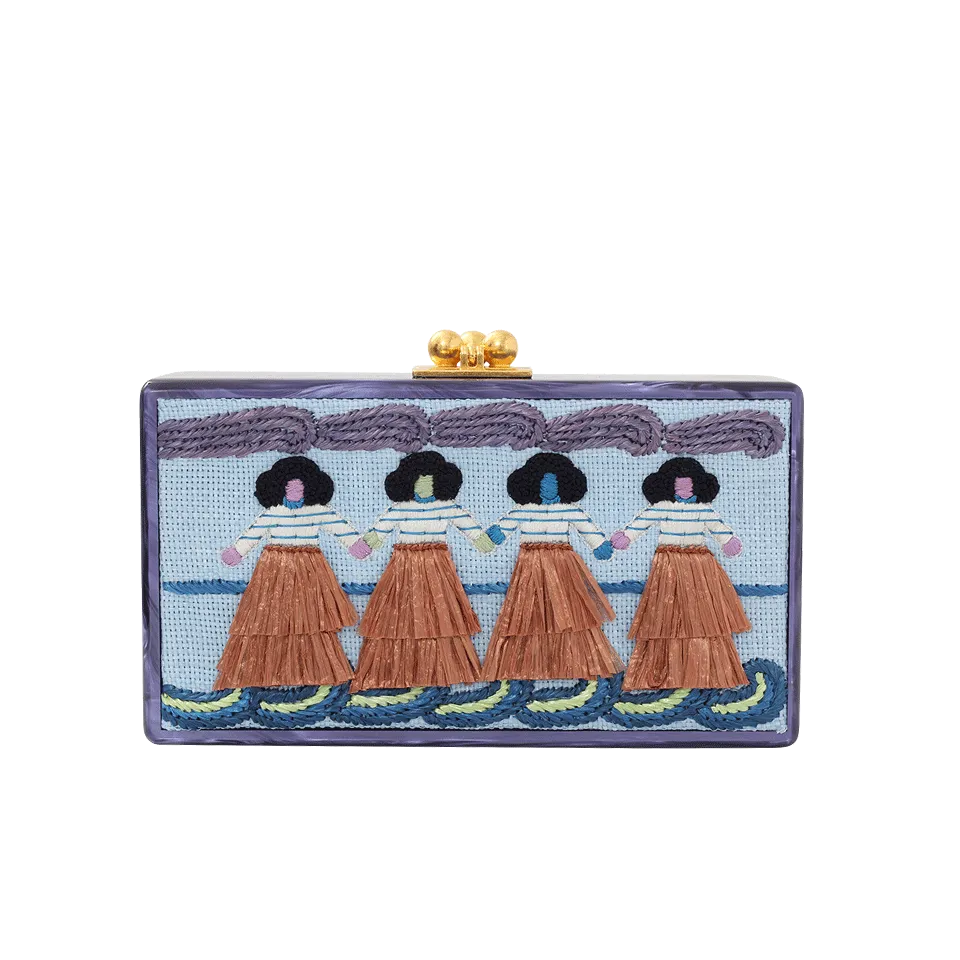 Jean Luau Panel Clutch