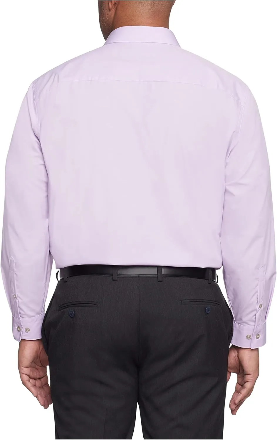 Kenneth Cole Unlisted Men's Big and Tall Solid Dress Shirt - Amazon Exclusive