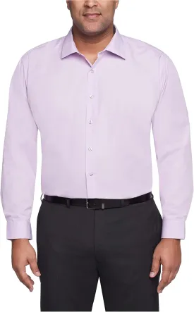 Kenneth Cole Unlisted Men's Big and Tall Solid Dress Shirt - Amazon Exclusive