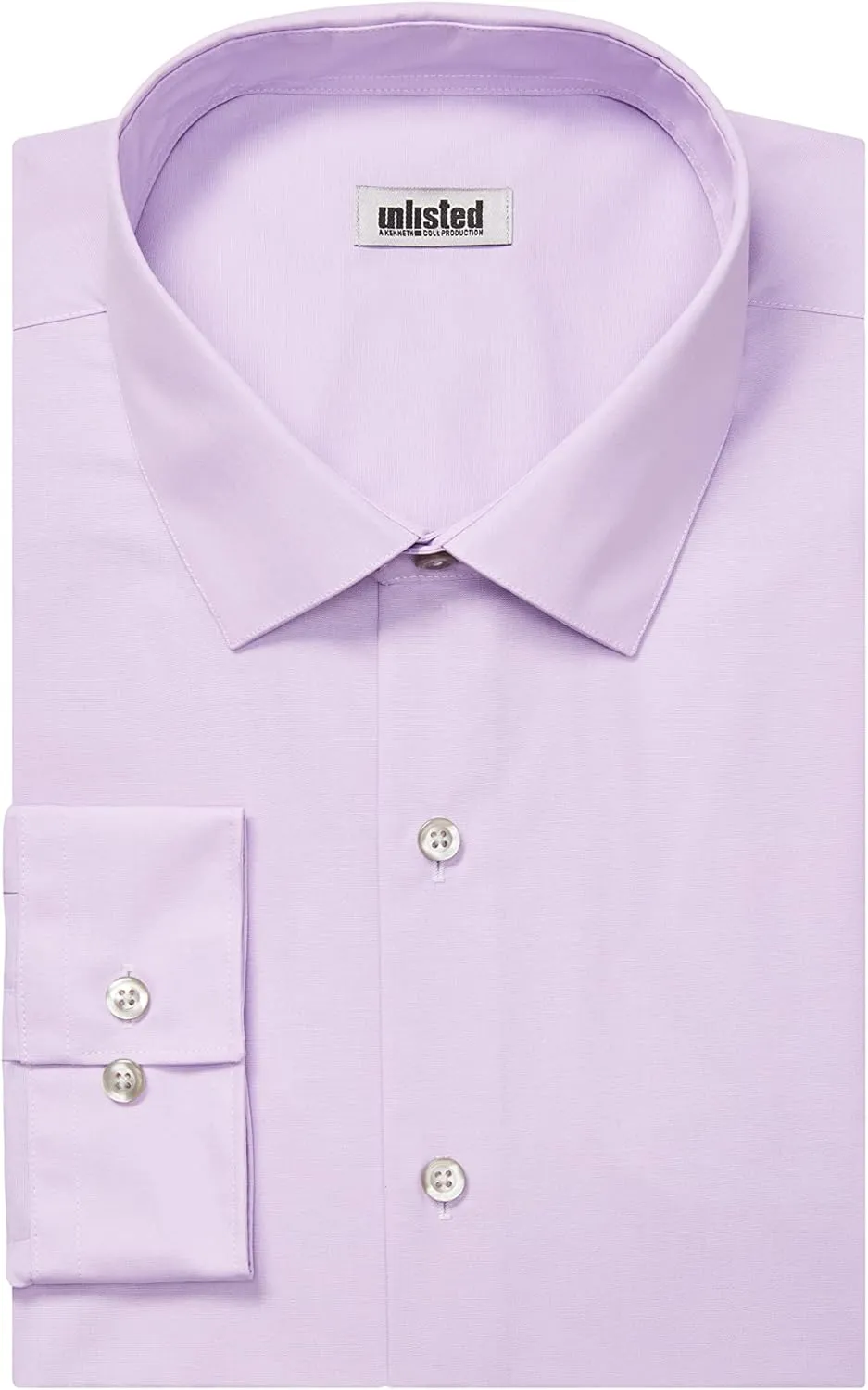 Kenneth Cole Unlisted Men's Big and Tall Solid Dress Shirt - Amazon Exclusive