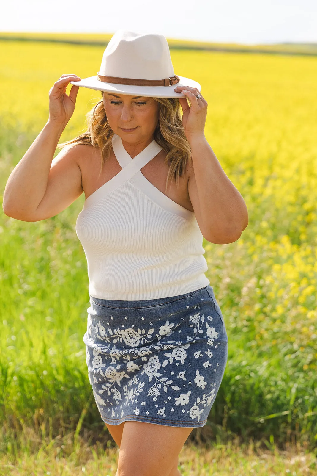 Laurel Crisscross Tank
