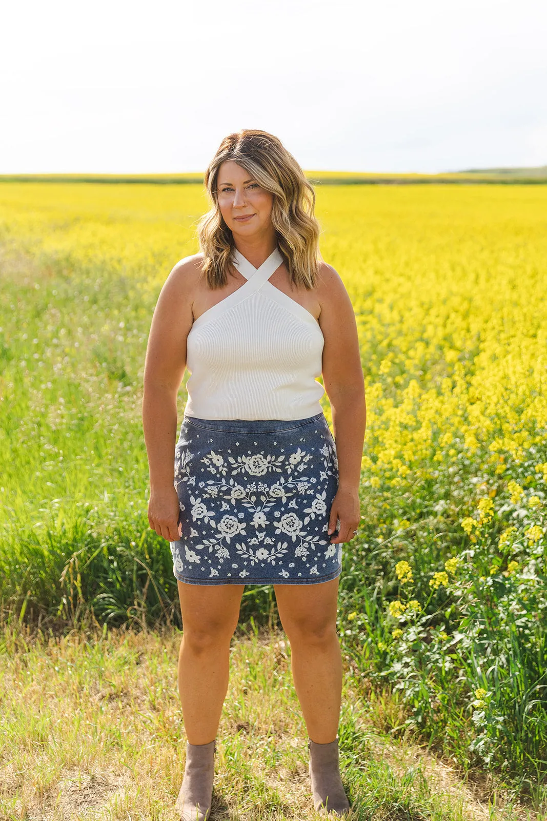 Laurel Crisscross Tank