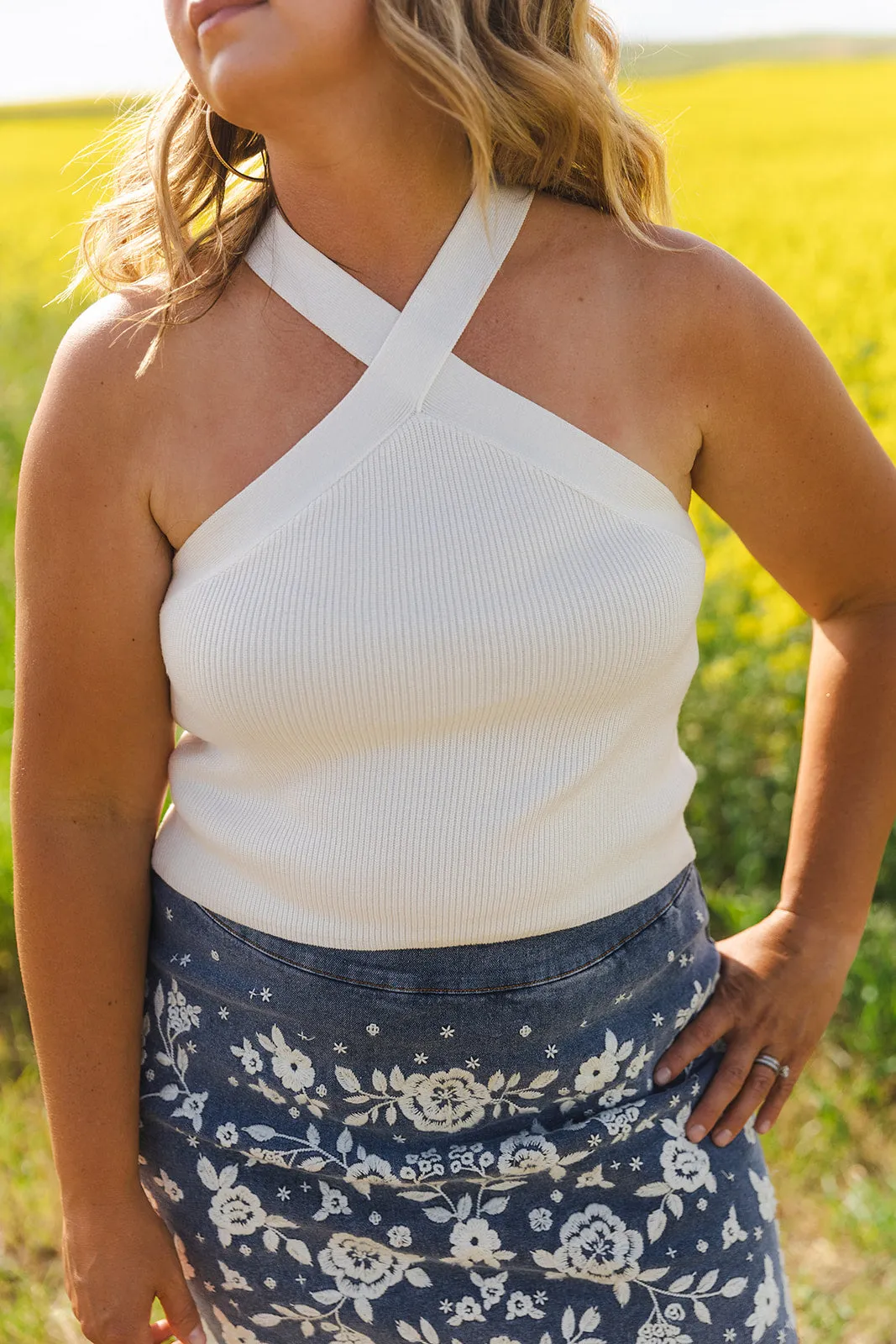 Laurel Crisscross Tank