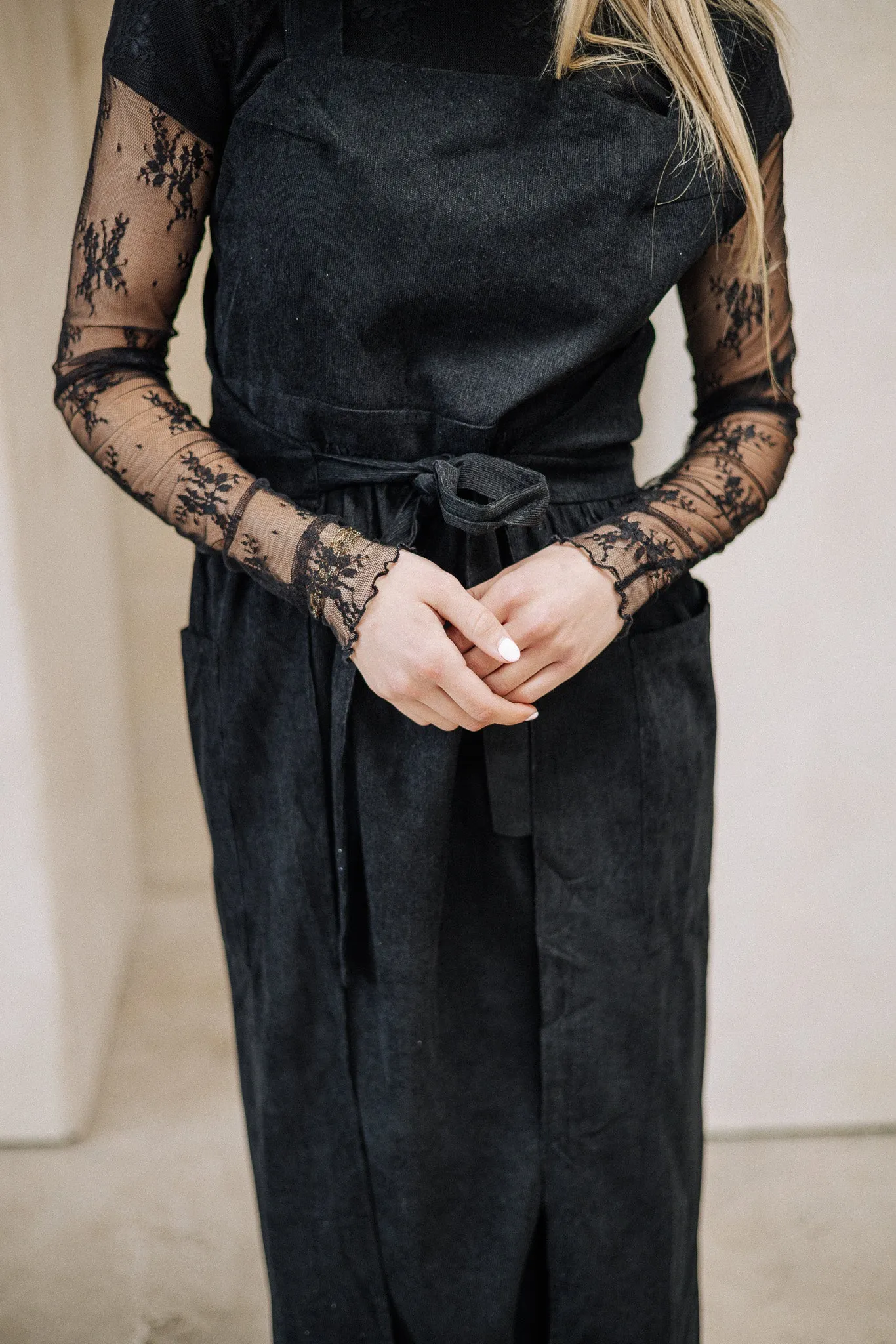 Lettie Wrap Overall Dress