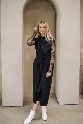 Lettie Wrap Overall Dress