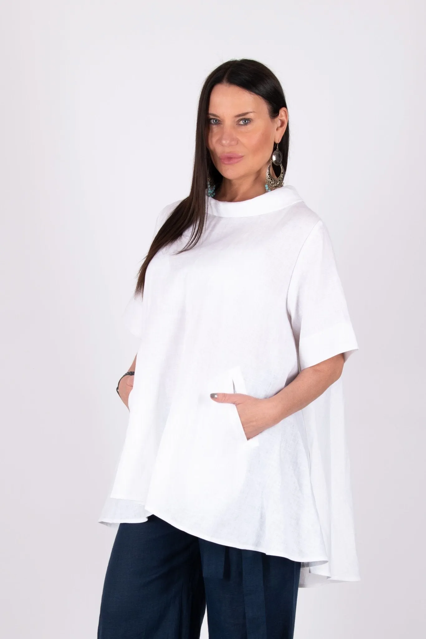 Linen Loose Shirt MALENA