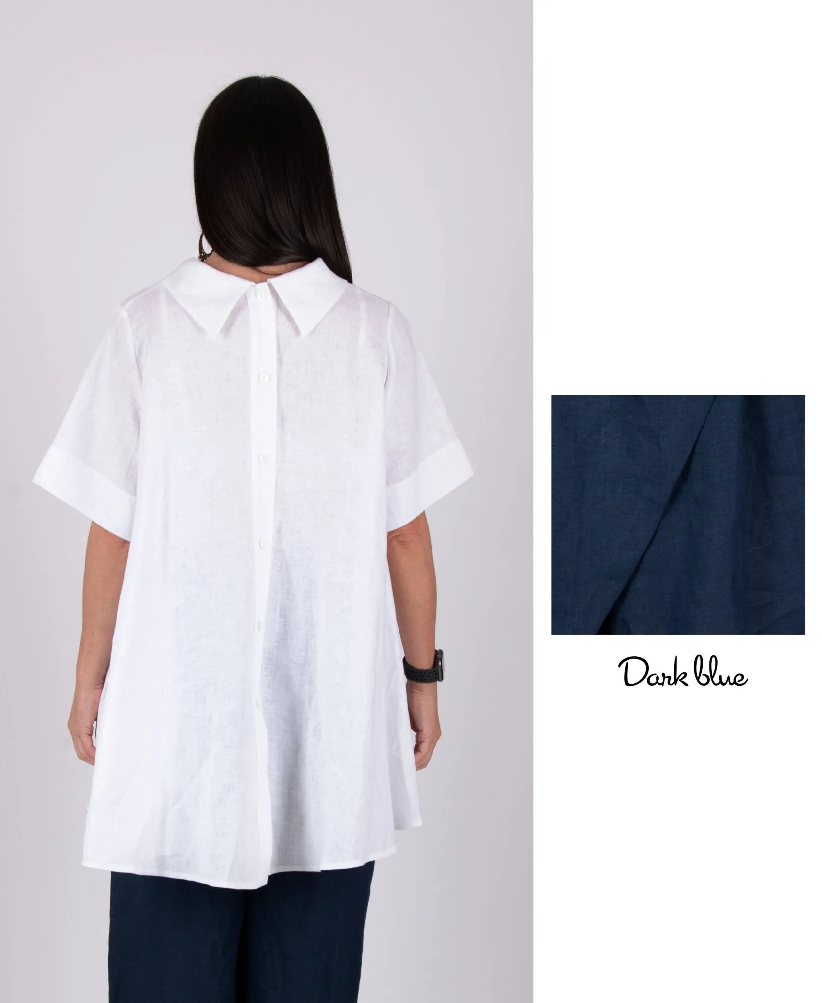 Linen Loose Shirt MALENA