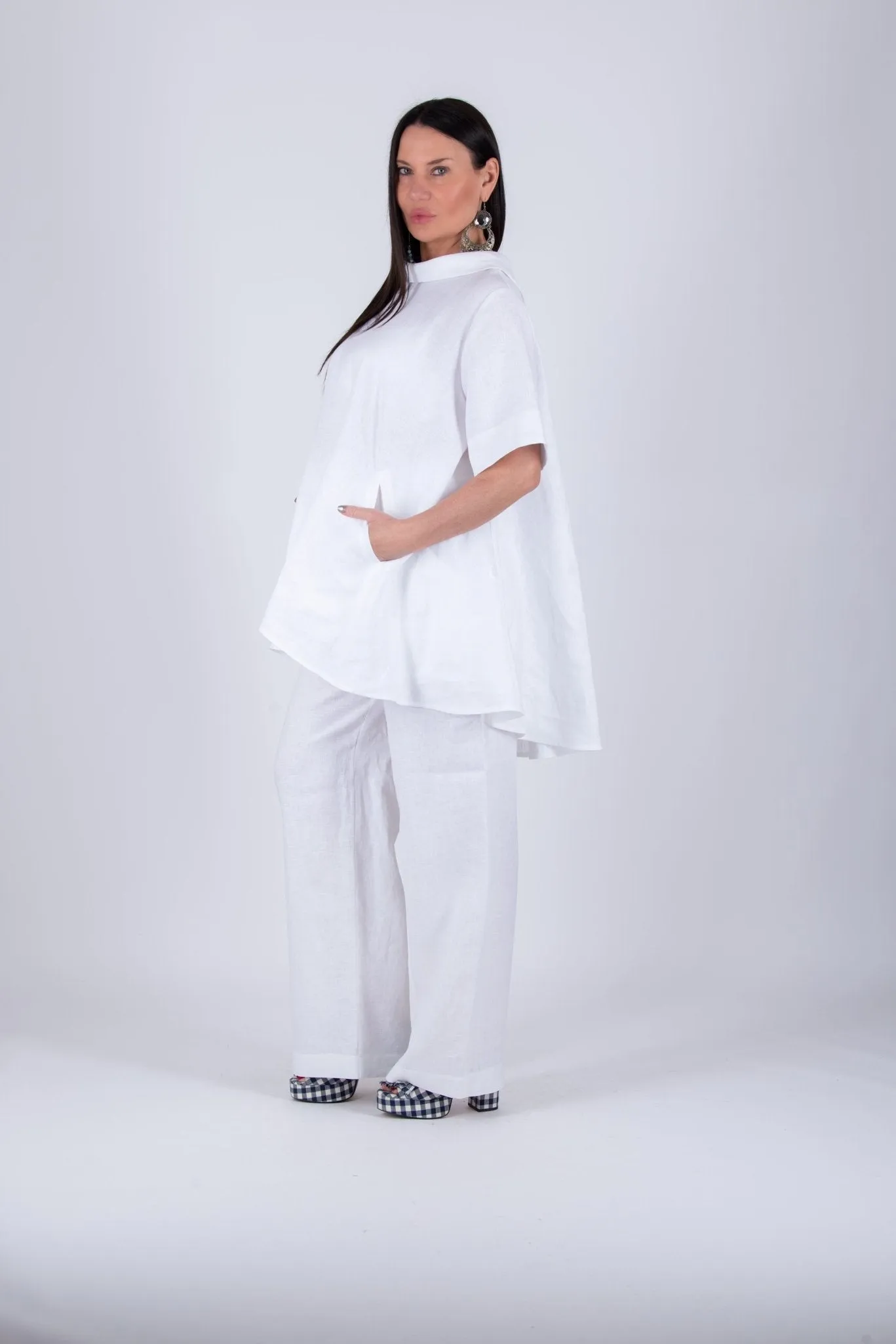 Linen Loose Shirt MALENA