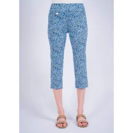 Lisette L Montreal Pebble Slim Ankle Capri - Multi