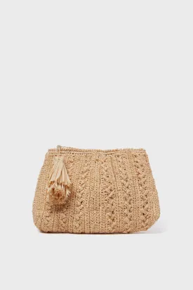 Natural Ivy Clutch