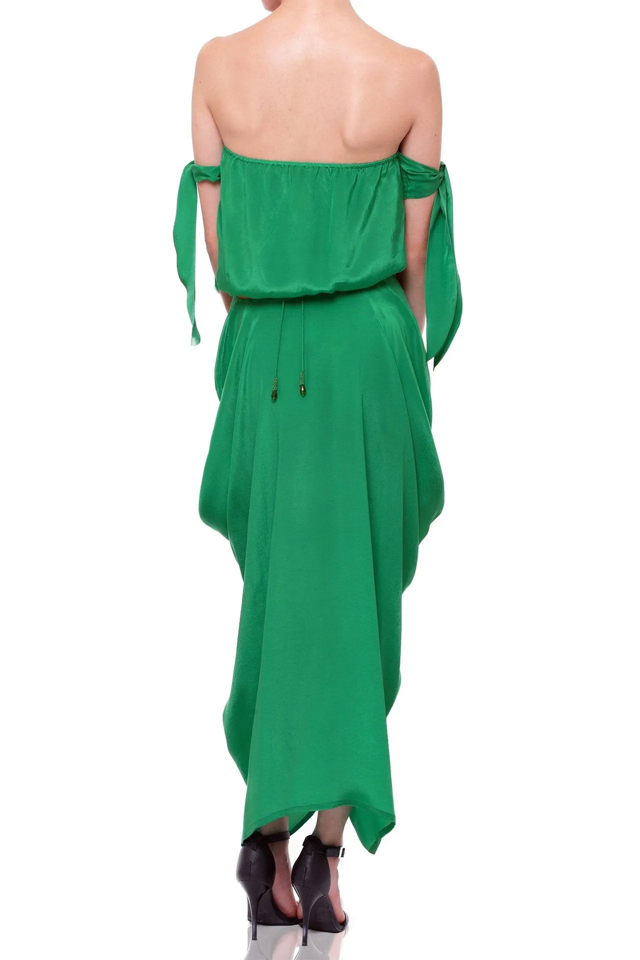 Off Shoulder Strapless Crop Top