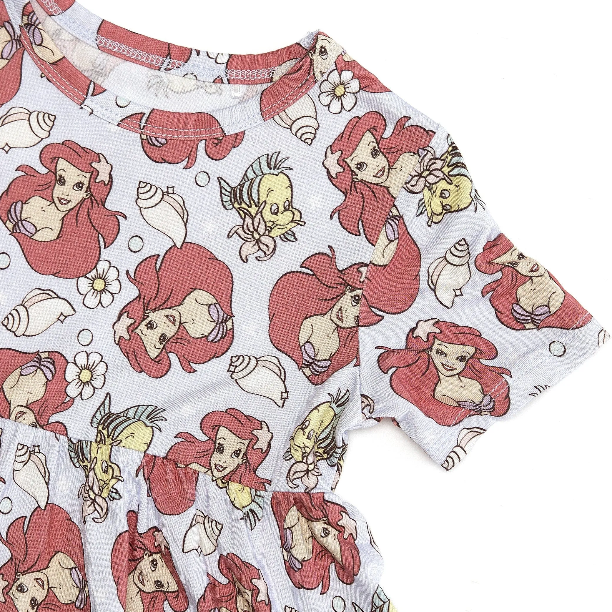 Park Fun Sea Princess - Bamboo Short Sleeve & Shorts Peplum