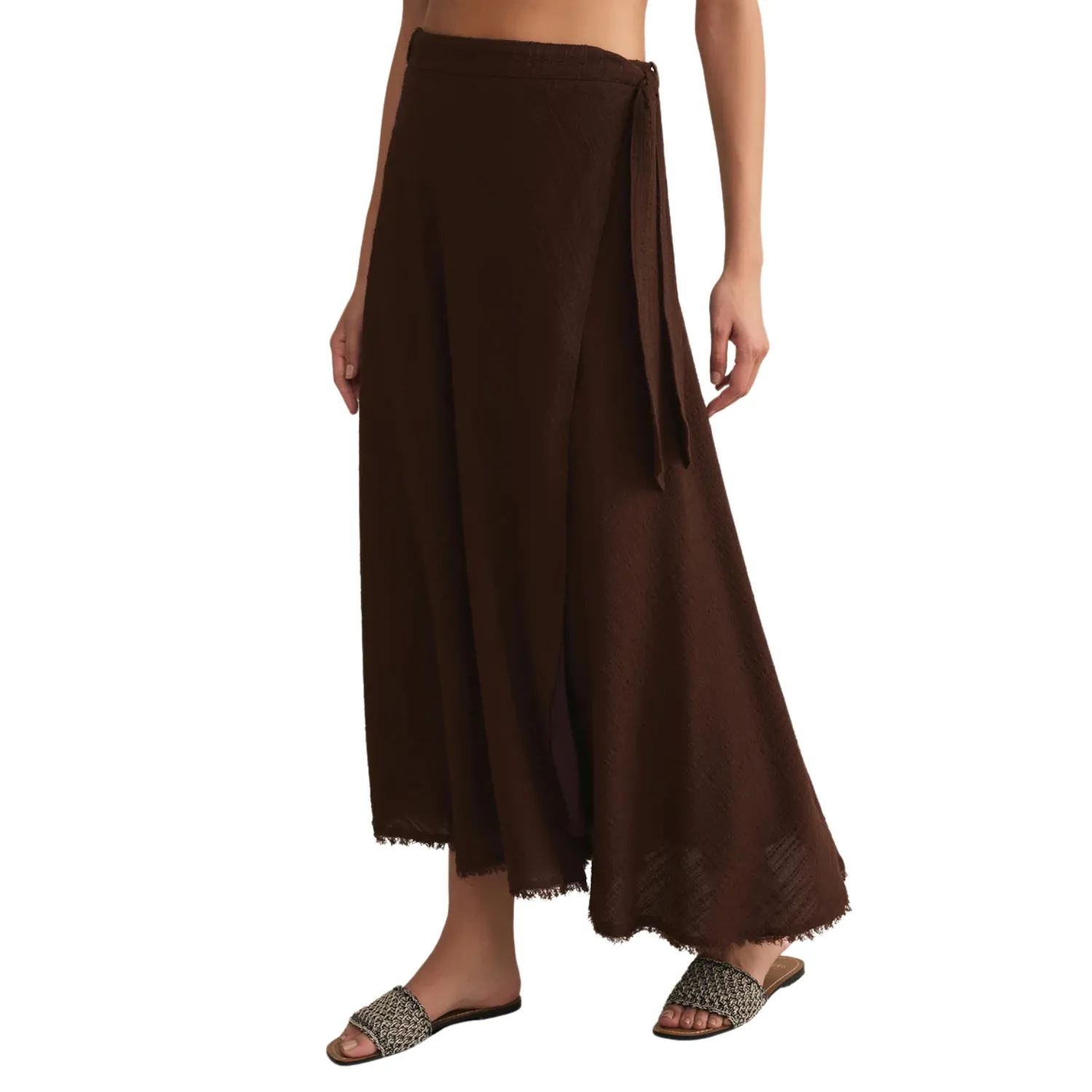 Salerno Wrap Midi Skirt