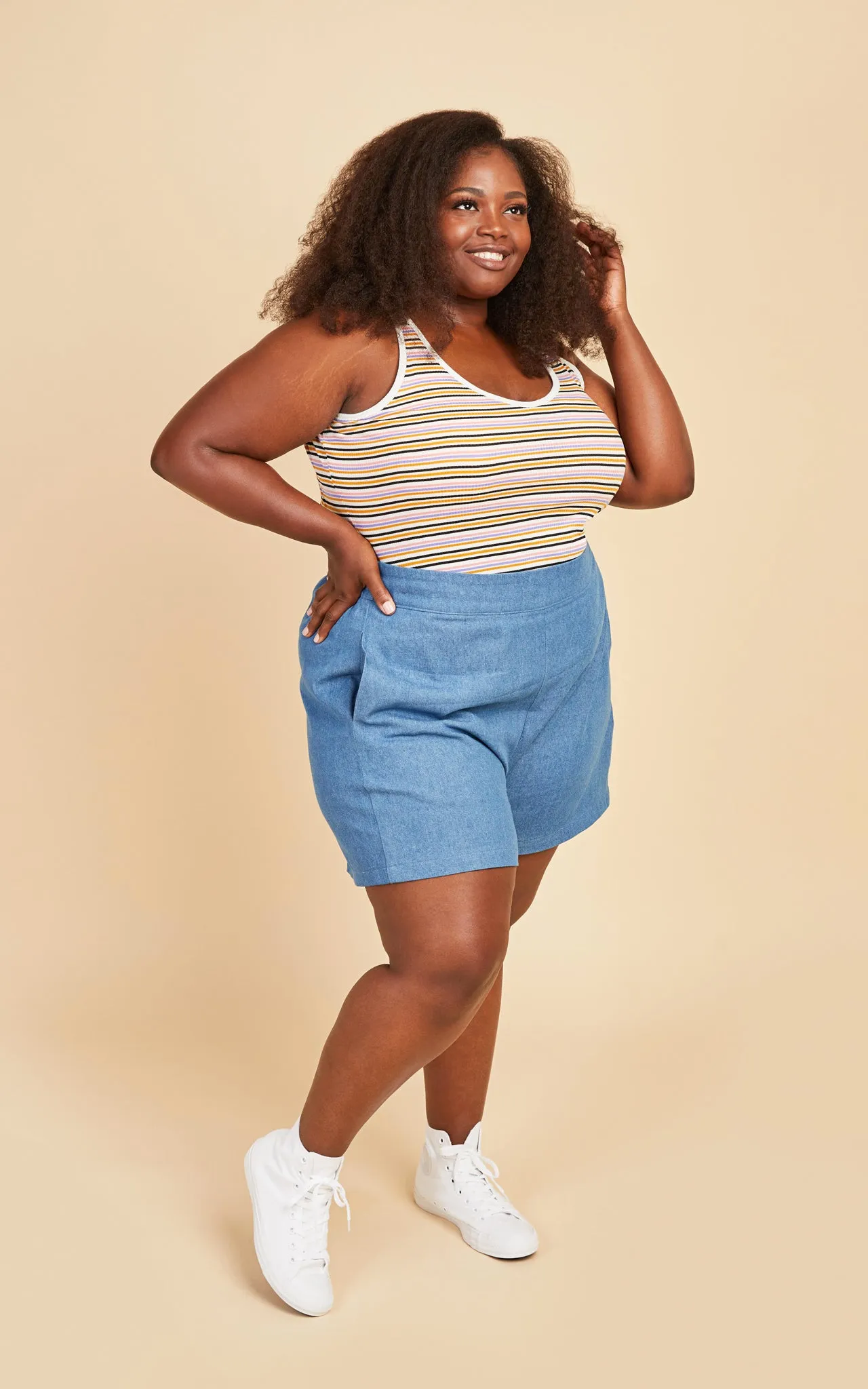 Saybrook Tank 12-32 printed pattern: Wholesale