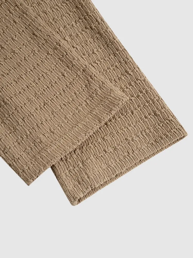 Small V-neck long-sleeved Shirt