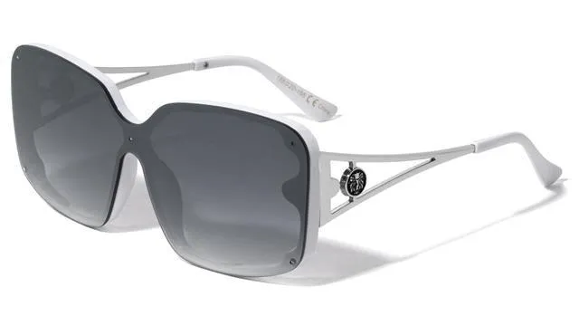 Stunning Oversized women's Shield Kleo Sunglasses UV400