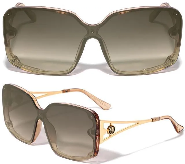 Stunning Oversized women's Shield Kleo Sunglasses UV400
