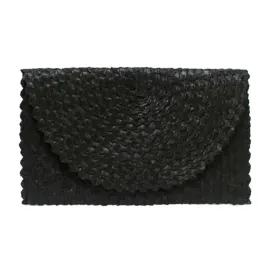 The Raffia Clutch Bag