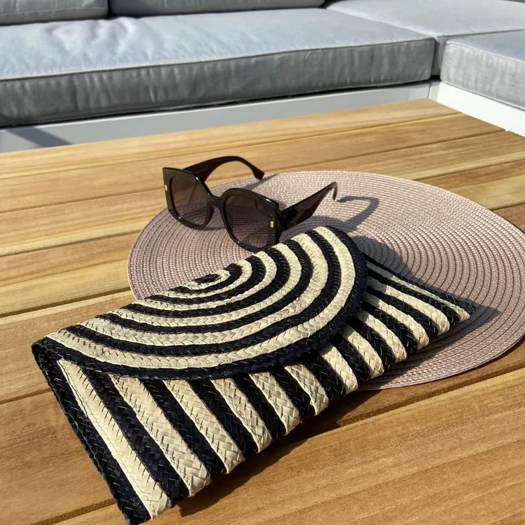 The Raffia Clutch Bag