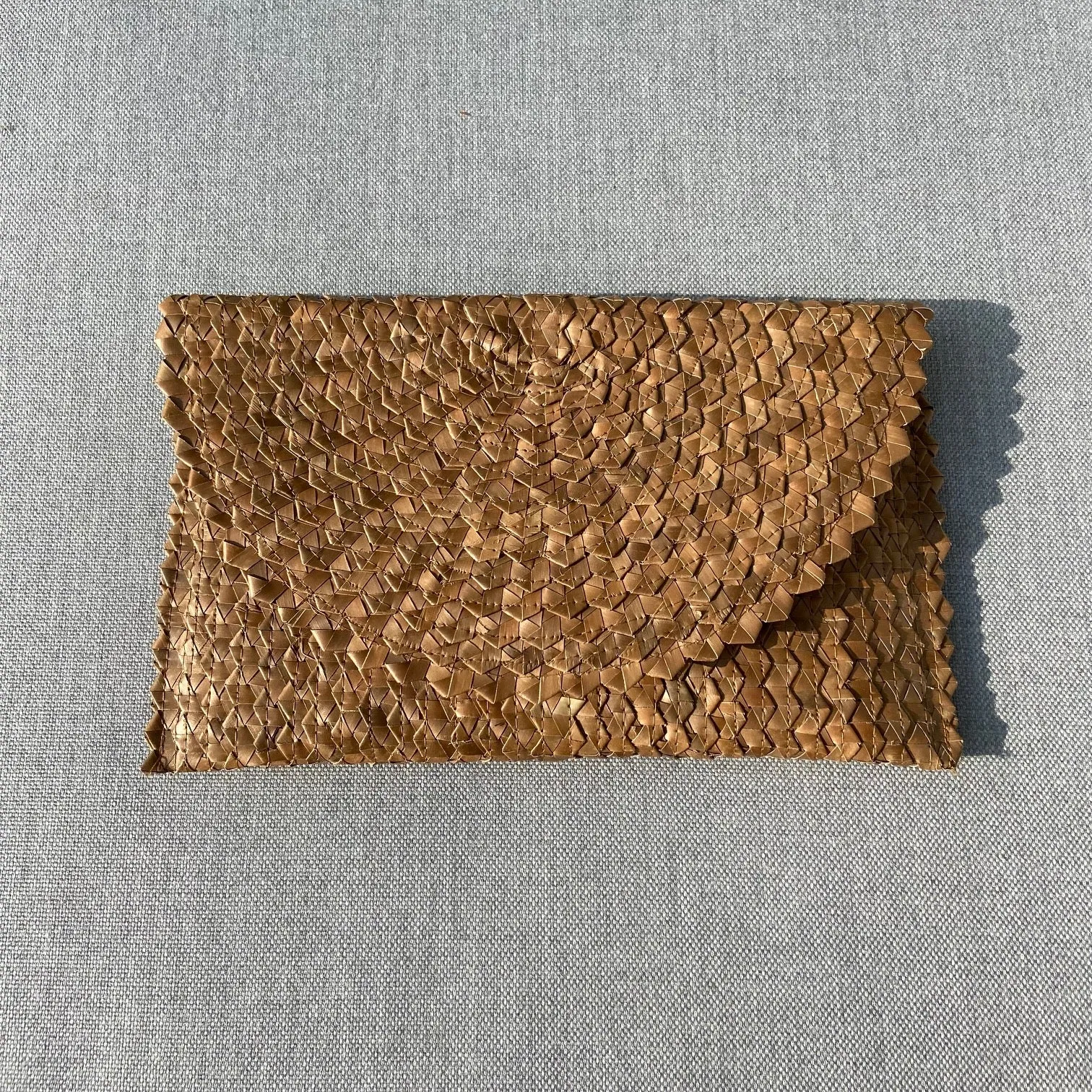 The Raffia Clutch Bag