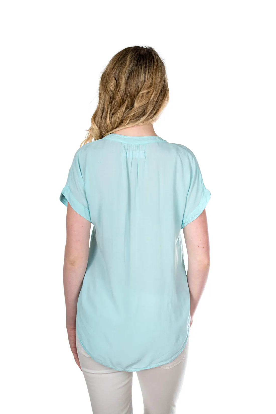 Velvet  by Graham & Spencer Chazmin Rayon Challis Blouse