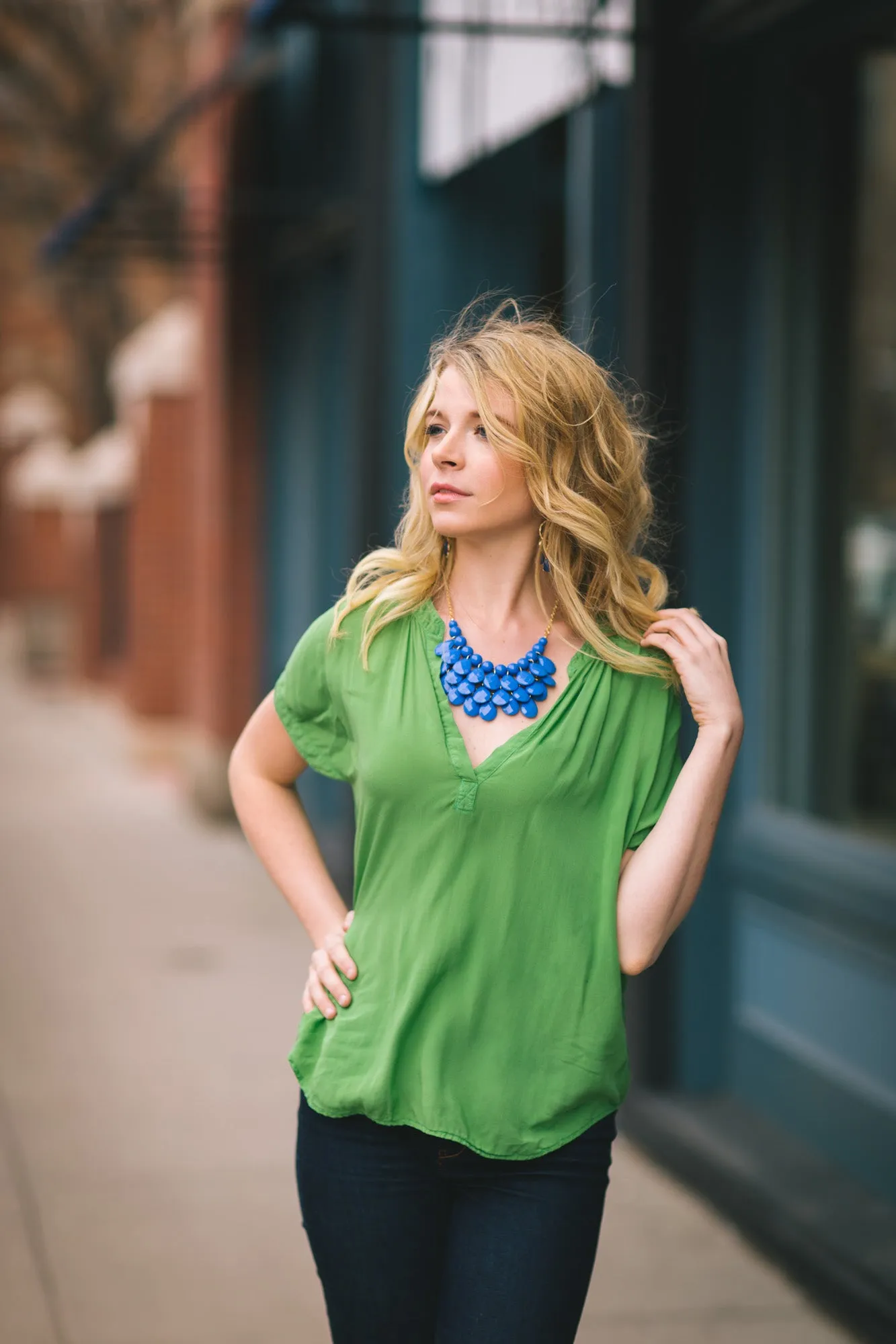 Velvet  by Graham & Spencer Chazmin Rayon Challis Blouse