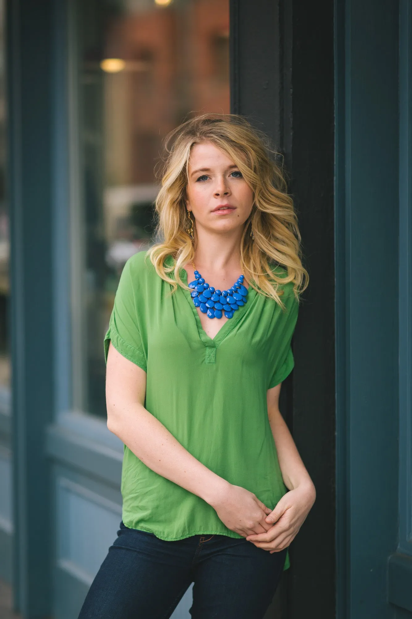 Velvet  by Graham & Spencer Chazmin Rayon Challis Blouse
